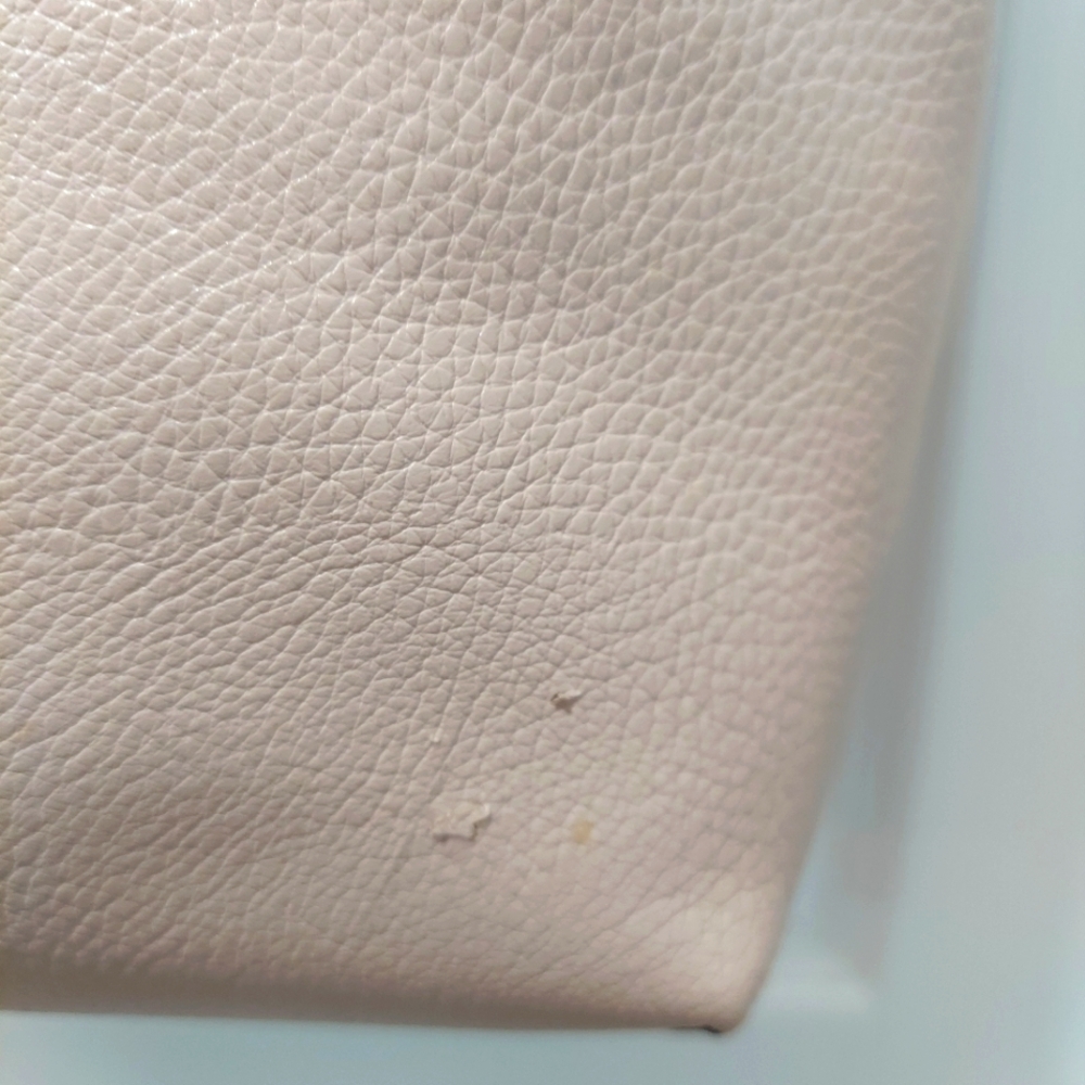 Pink shoulder strap pocket book pearl and sequin front rose petal closure Bag - Picture 10 of 14